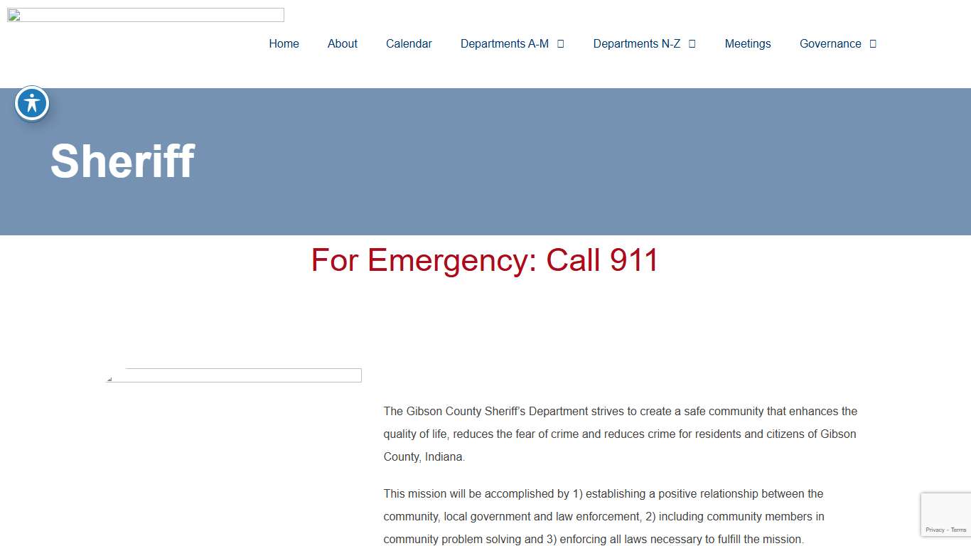 Sheriff - Gibson County Indiana